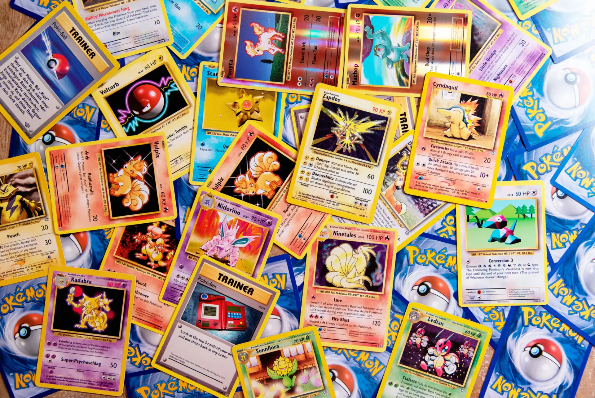 Cartas de Pokémon TCG clásicas